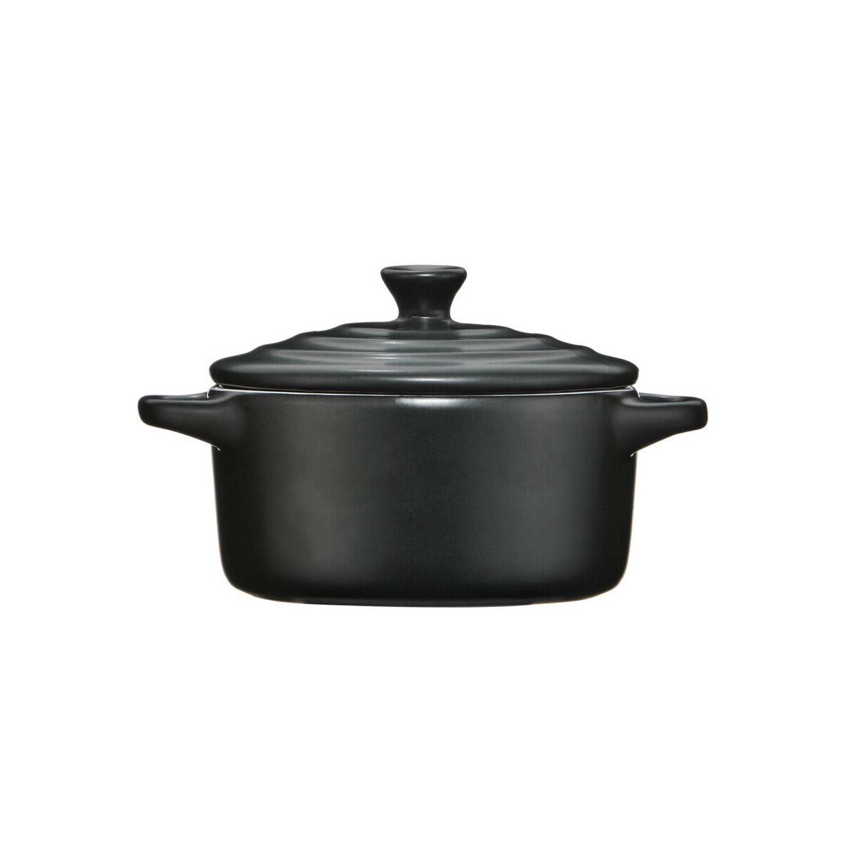 Ovenlove 230ml Black Mini Casserole Dish