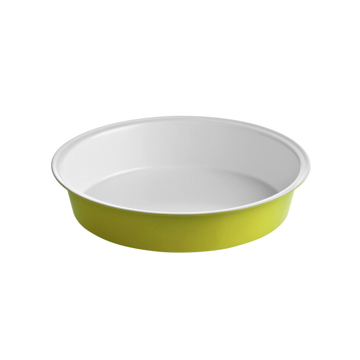 Ecocook Lime Green and White Cake Tin