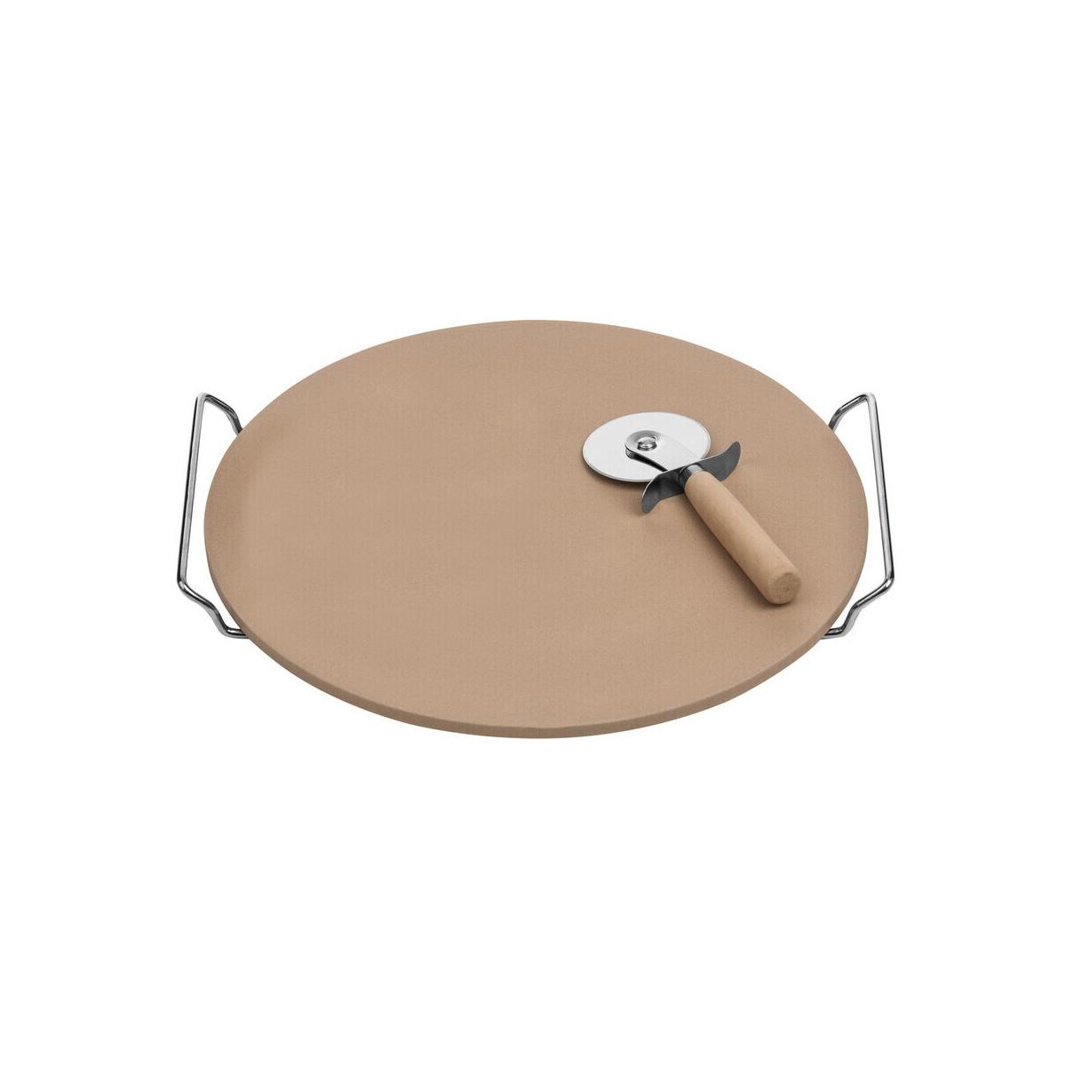 Pizza Stone And Cutter Small Set