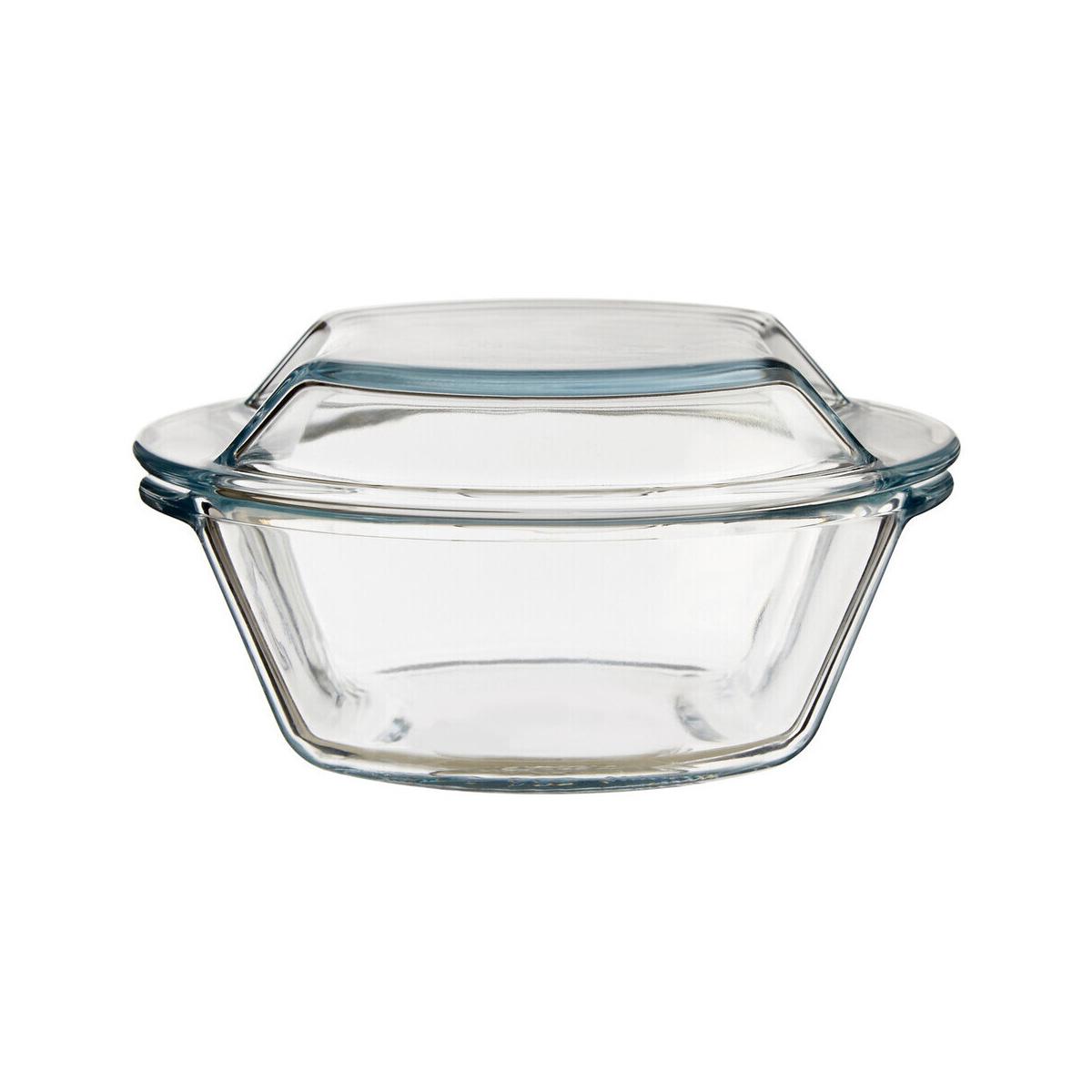 Small Round Glass Casserole Dish