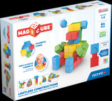 Geomag Magicube Full Color Recycled 64 Pieces Set