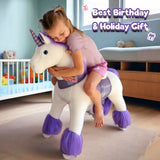 Ride-on Unicorn Age 3-5 Purple（UK&EU in Stock）