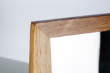 Wooden Frame Swivel Mirror