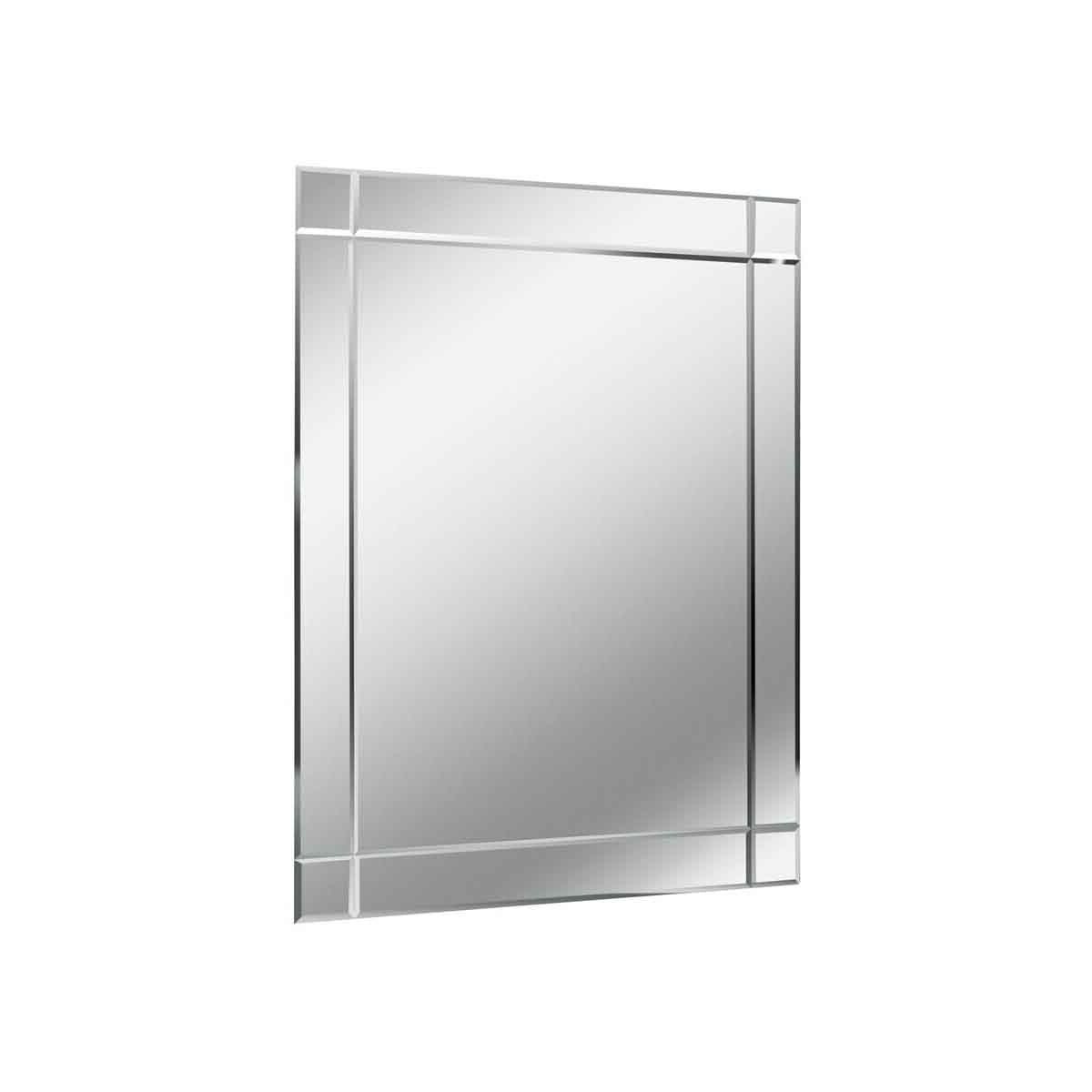 Milania Etched Border Wall Mirror