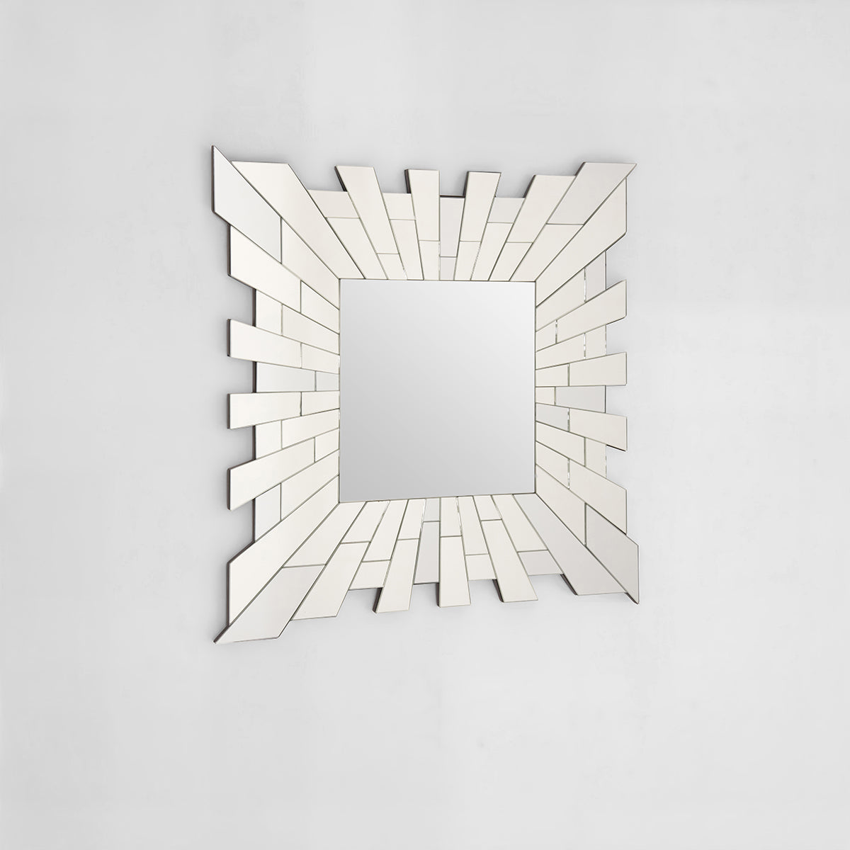 Glitzy Square Wall Mirror