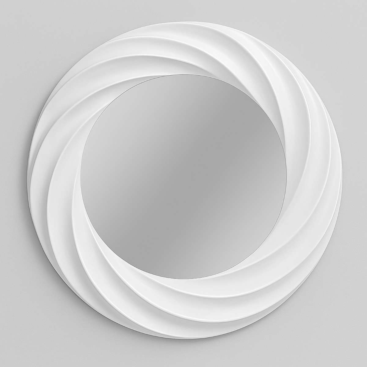 Mattise White Wall Mirror