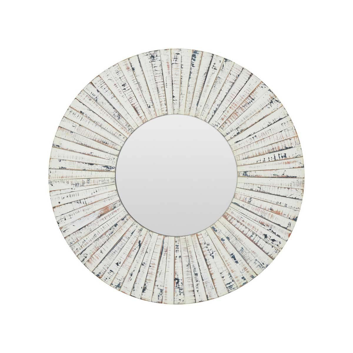 Driftwood White Wash Wall Mirror