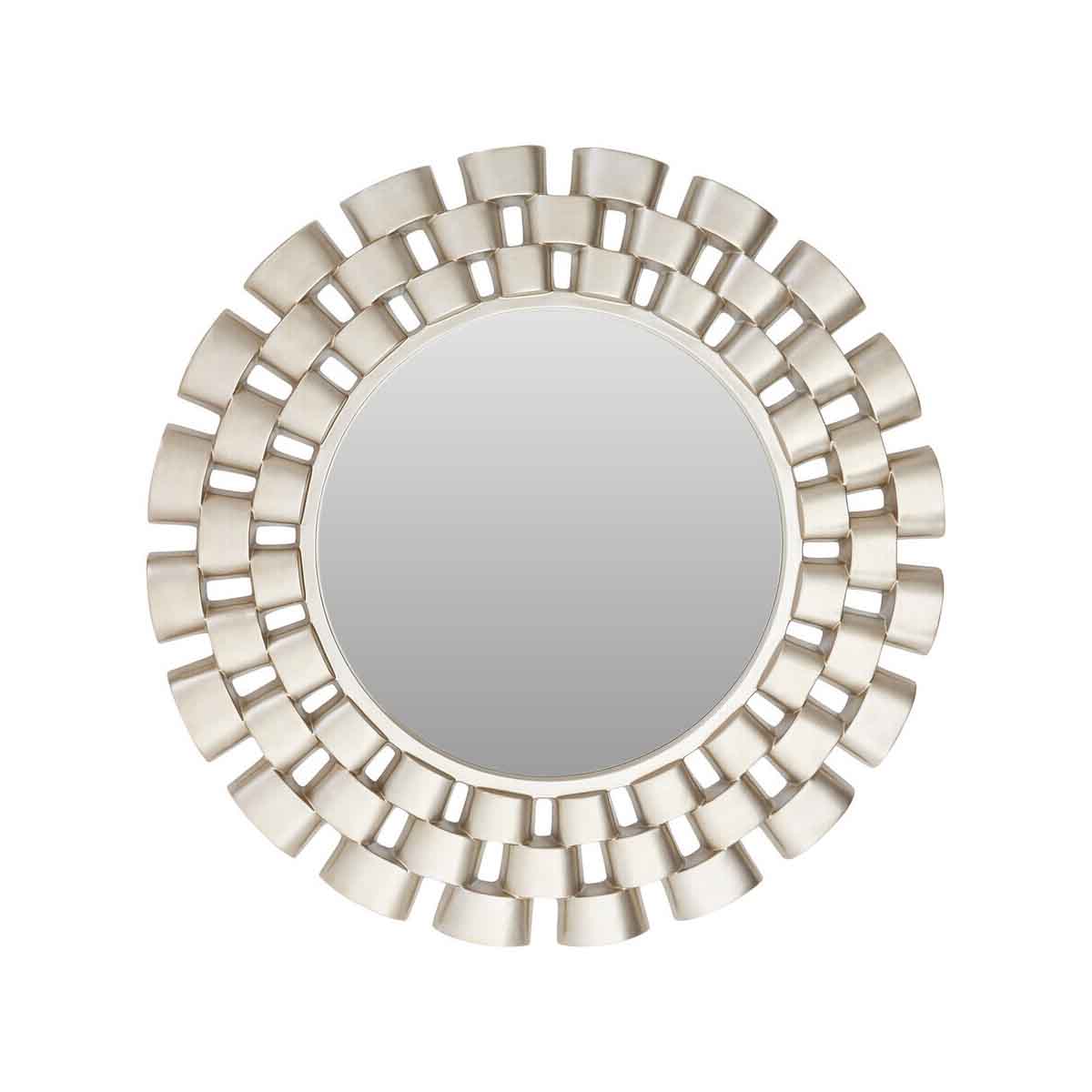 Tia Champagne Chain Design Wall Mirror