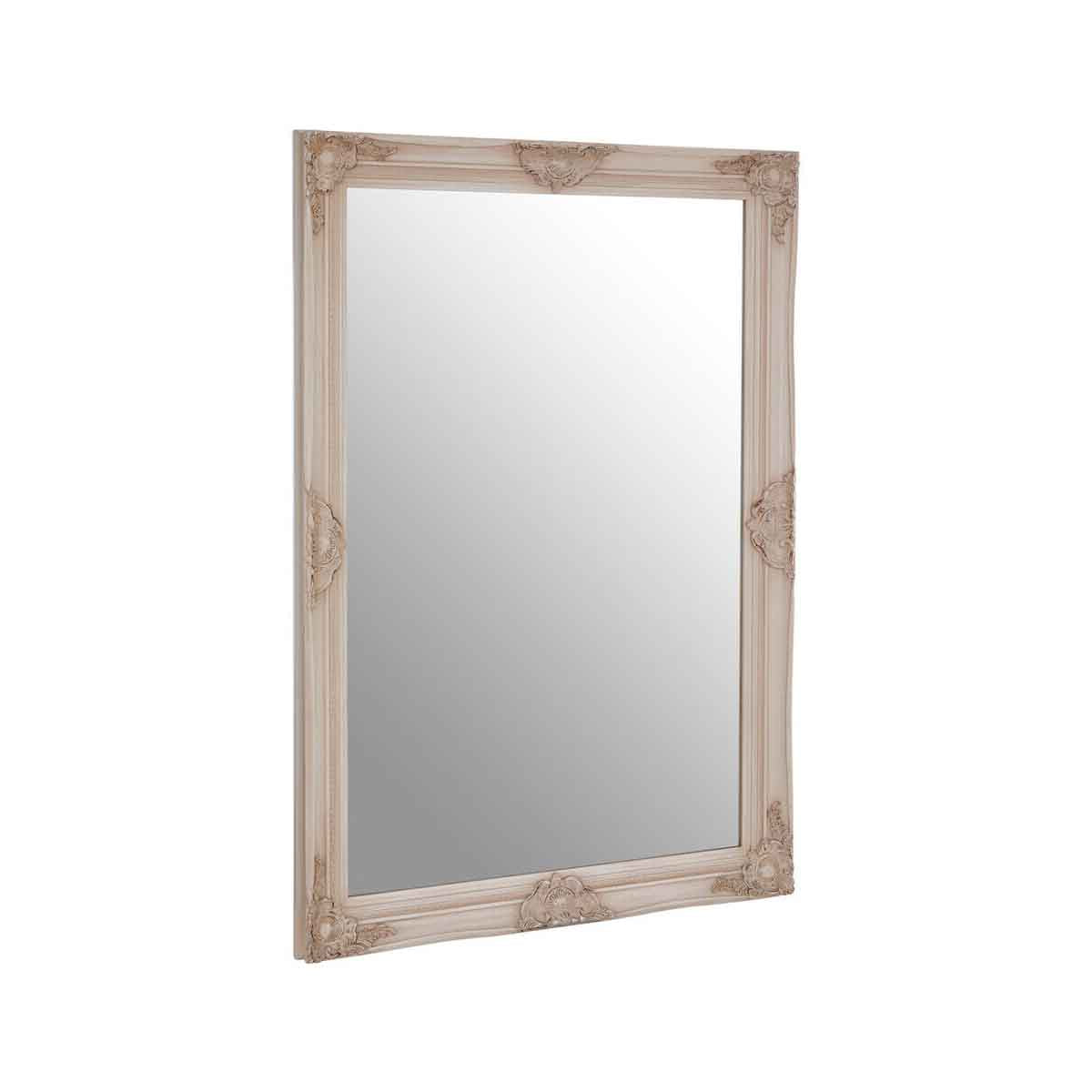Arris Antonio White Wall Mirror
