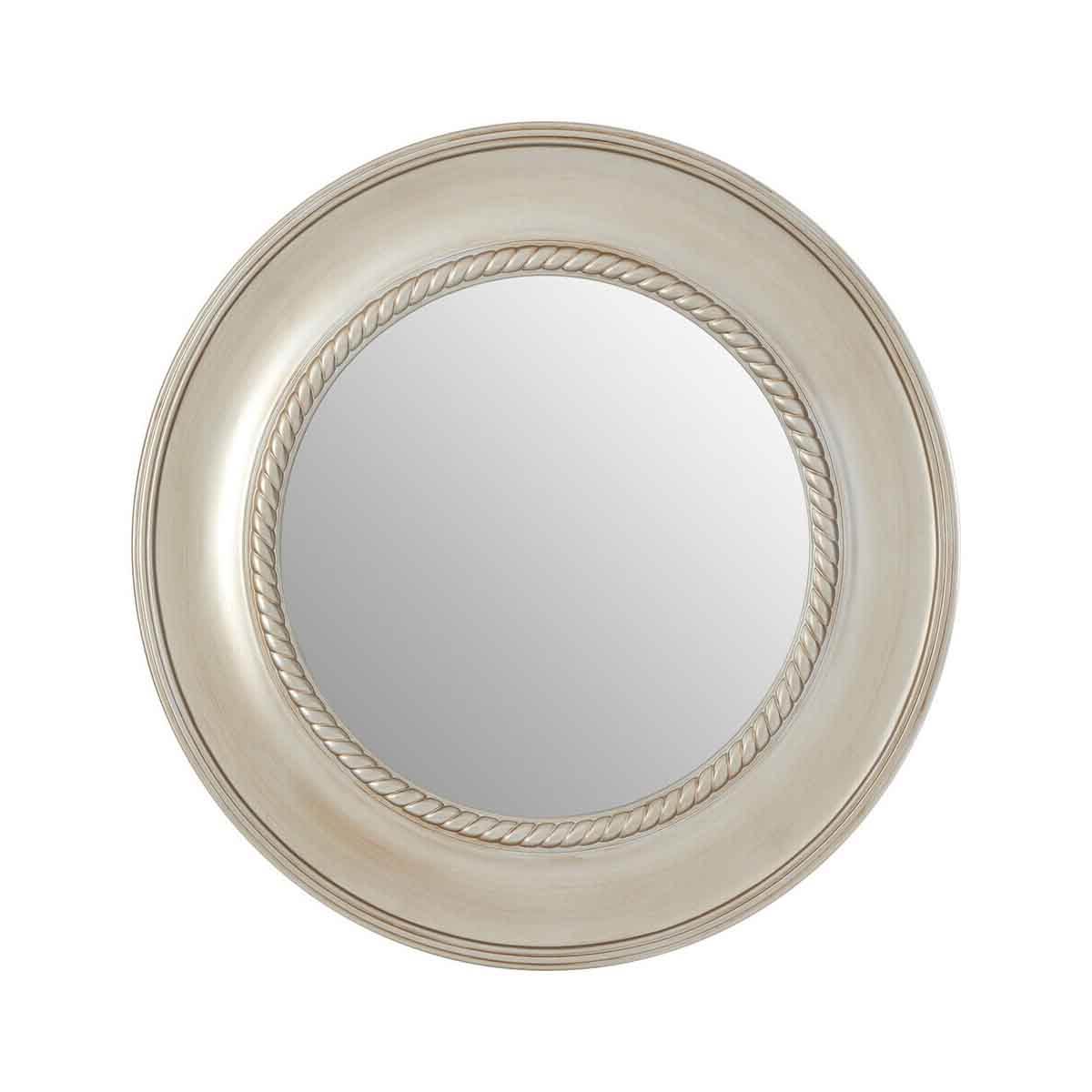 Valis Champagne Rounded Wall Mirror