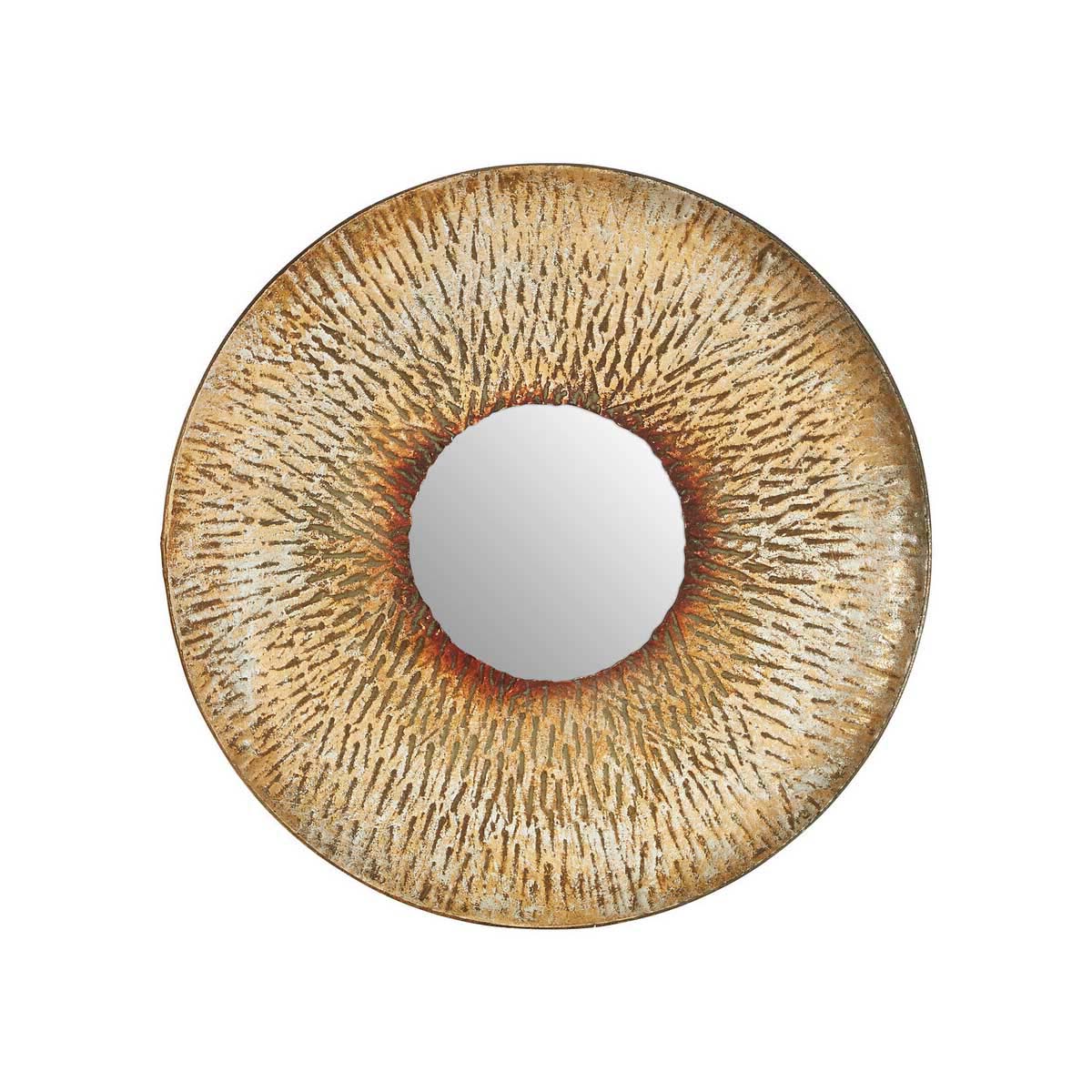 Faiza Small Textured Wall Mirror