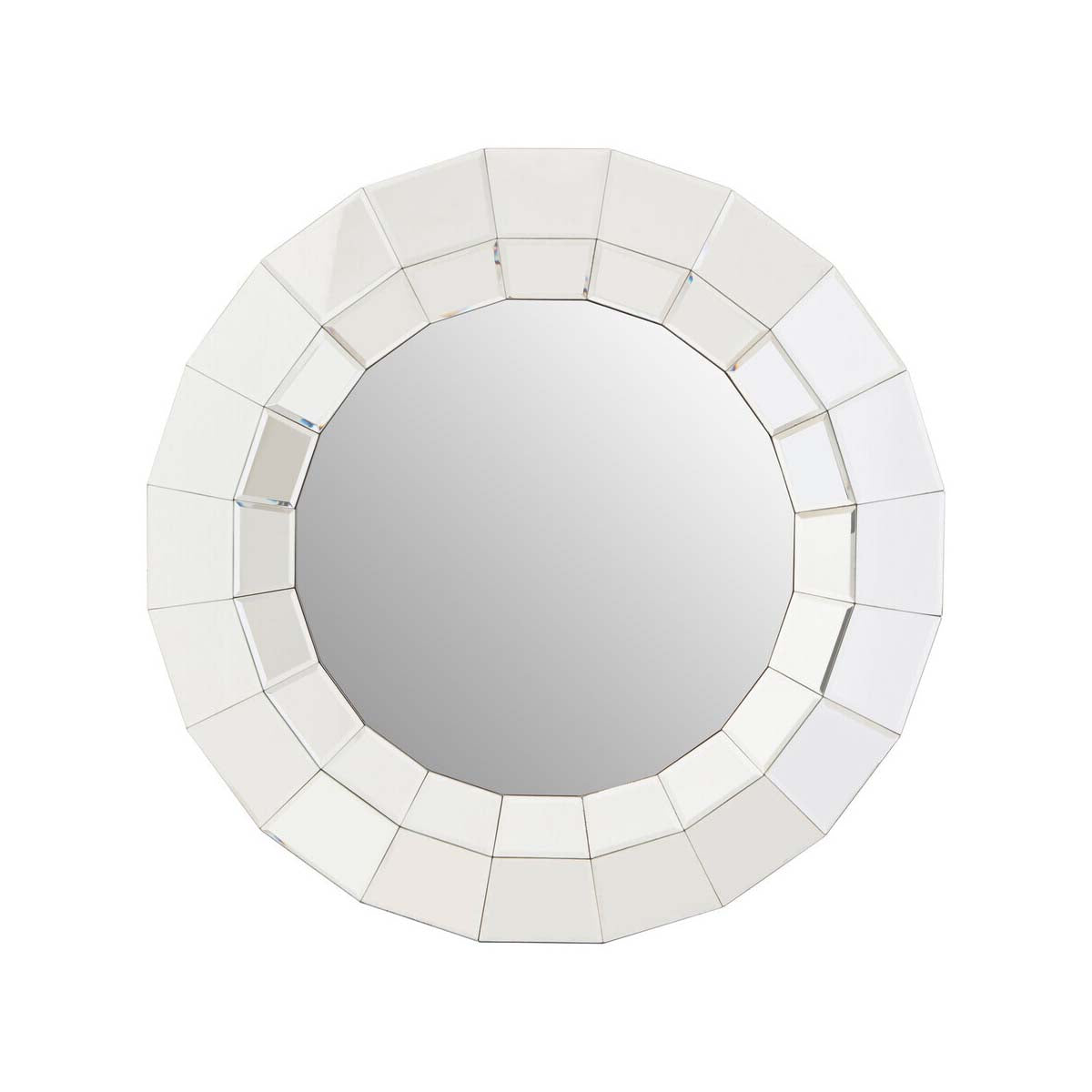 Puzzle Round Wall Mirror