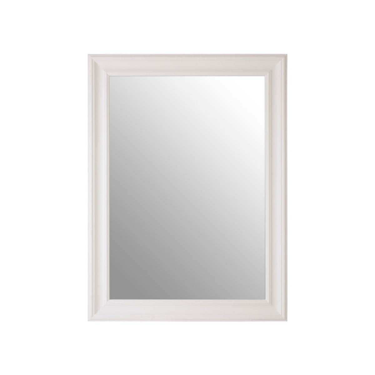 Claude White Finish Wall Mirror