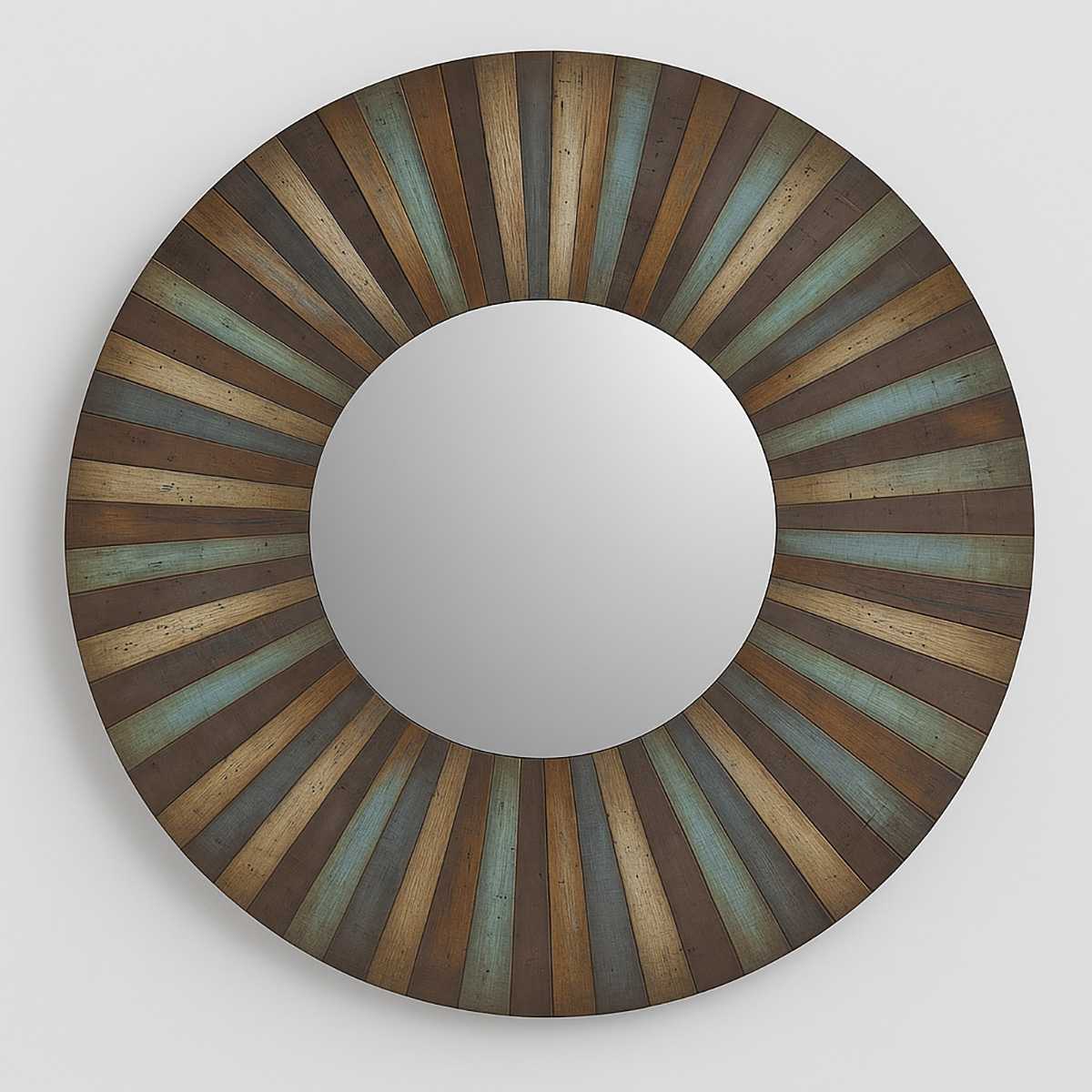Eternal Wooden Wall Mirror