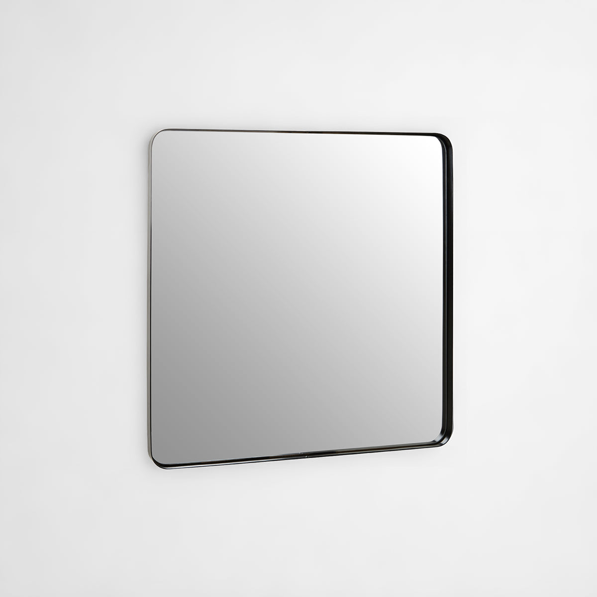 Candi Matt Black Squared Wall Mirror