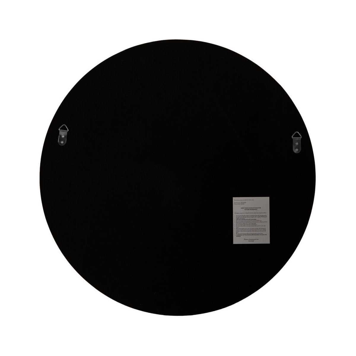 Athena Large Round Wall Mirror With Gold Frame