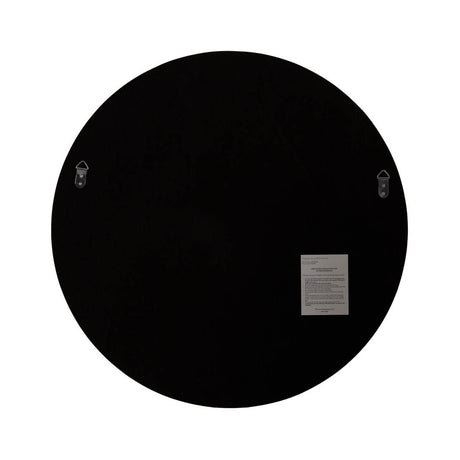 Athena Large Round Wall Mirror With Gold Frame