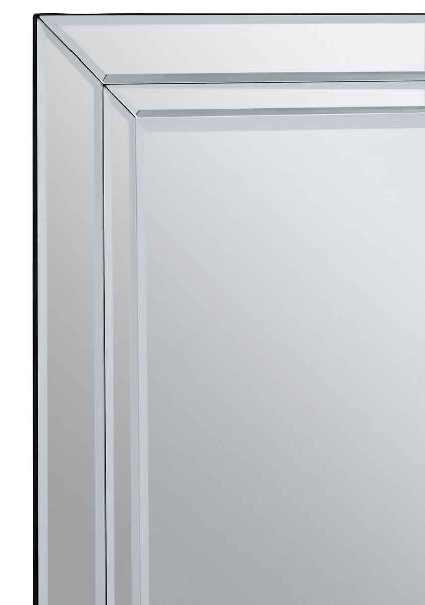Sana Large Square Bevelled Wall Mirror