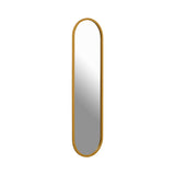 Avento Gold Rounded Edge Wall Mirror