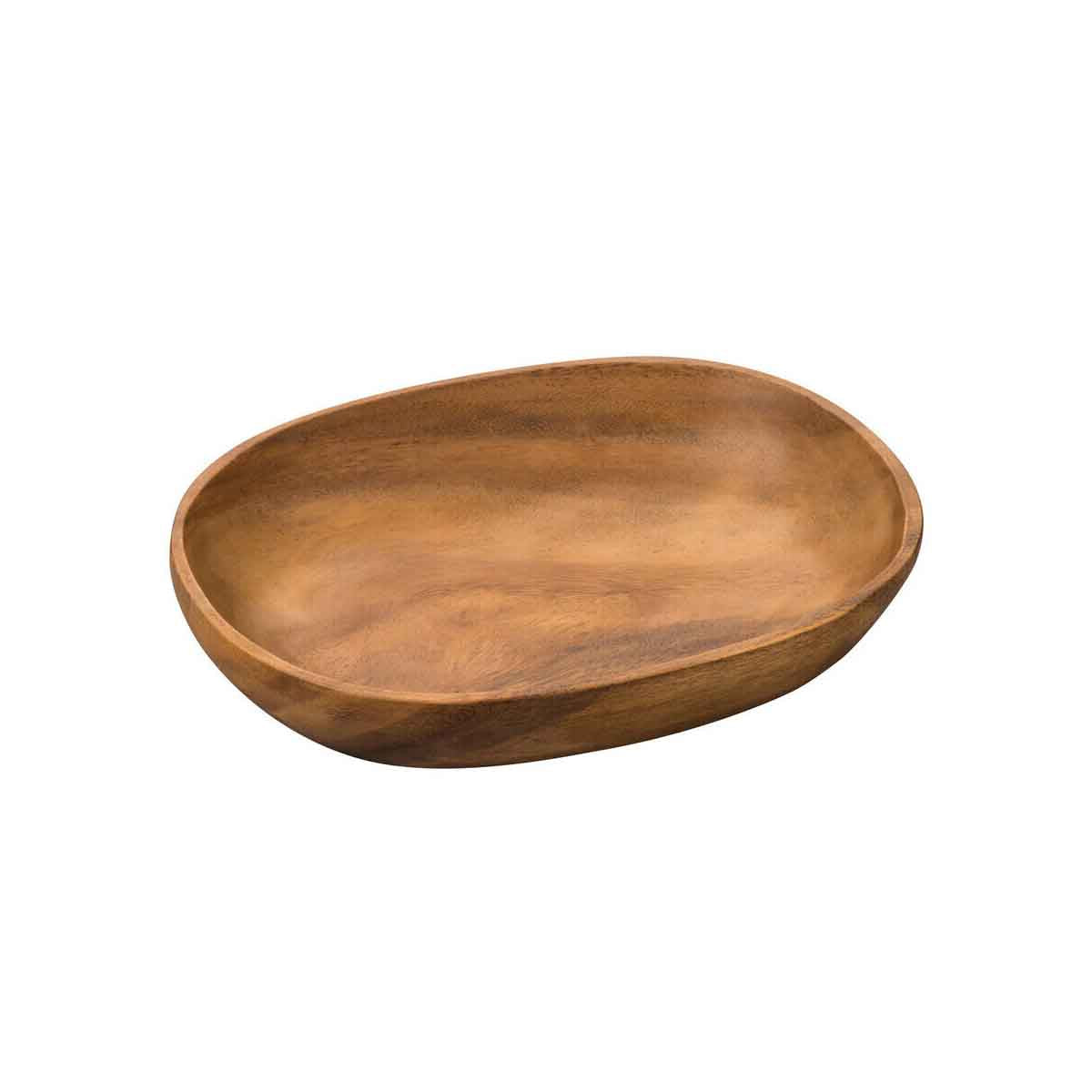 Kora Acacia Wood Oval Serving Dish