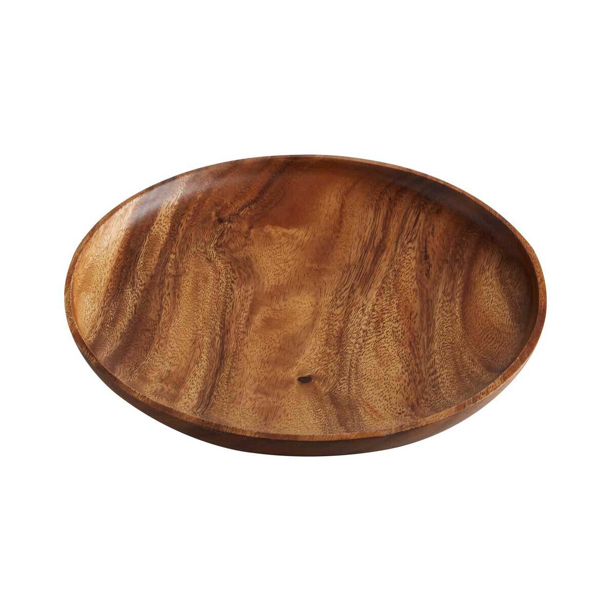 Kora Acacia Large Round Plate
