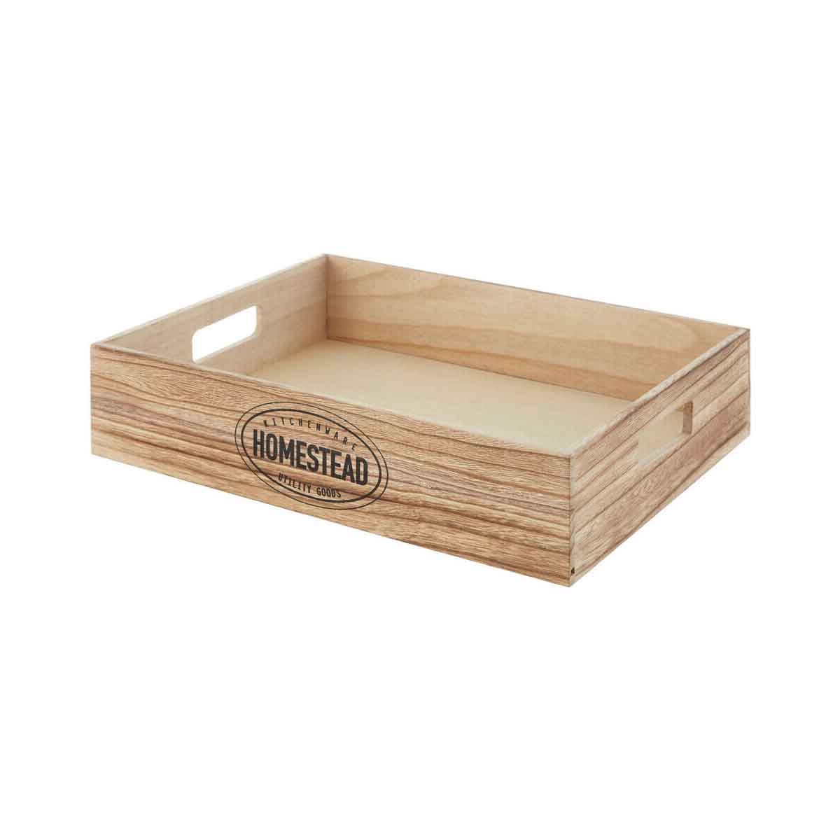 Rustic Homestead Storage Crate