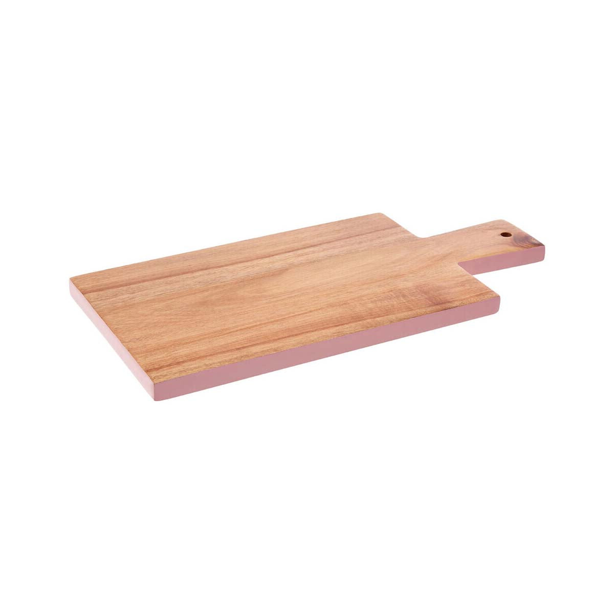 Socorro Rectangular Pink Edge Chopping Board