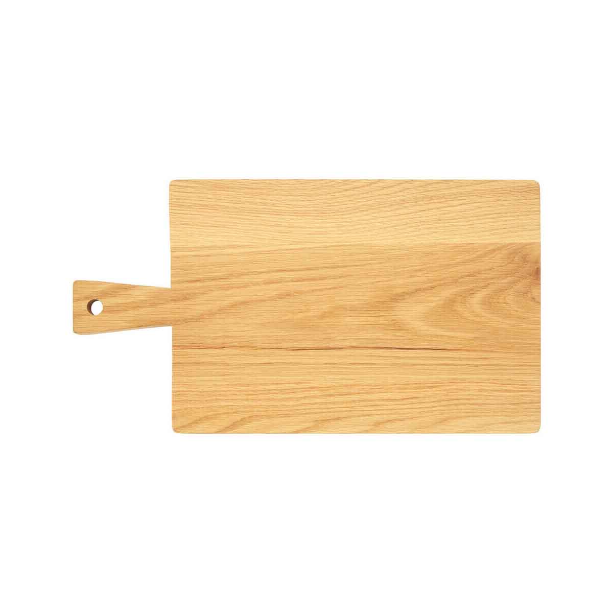 Lyna Large Oak Wood Paddle Chopping and Serving Board