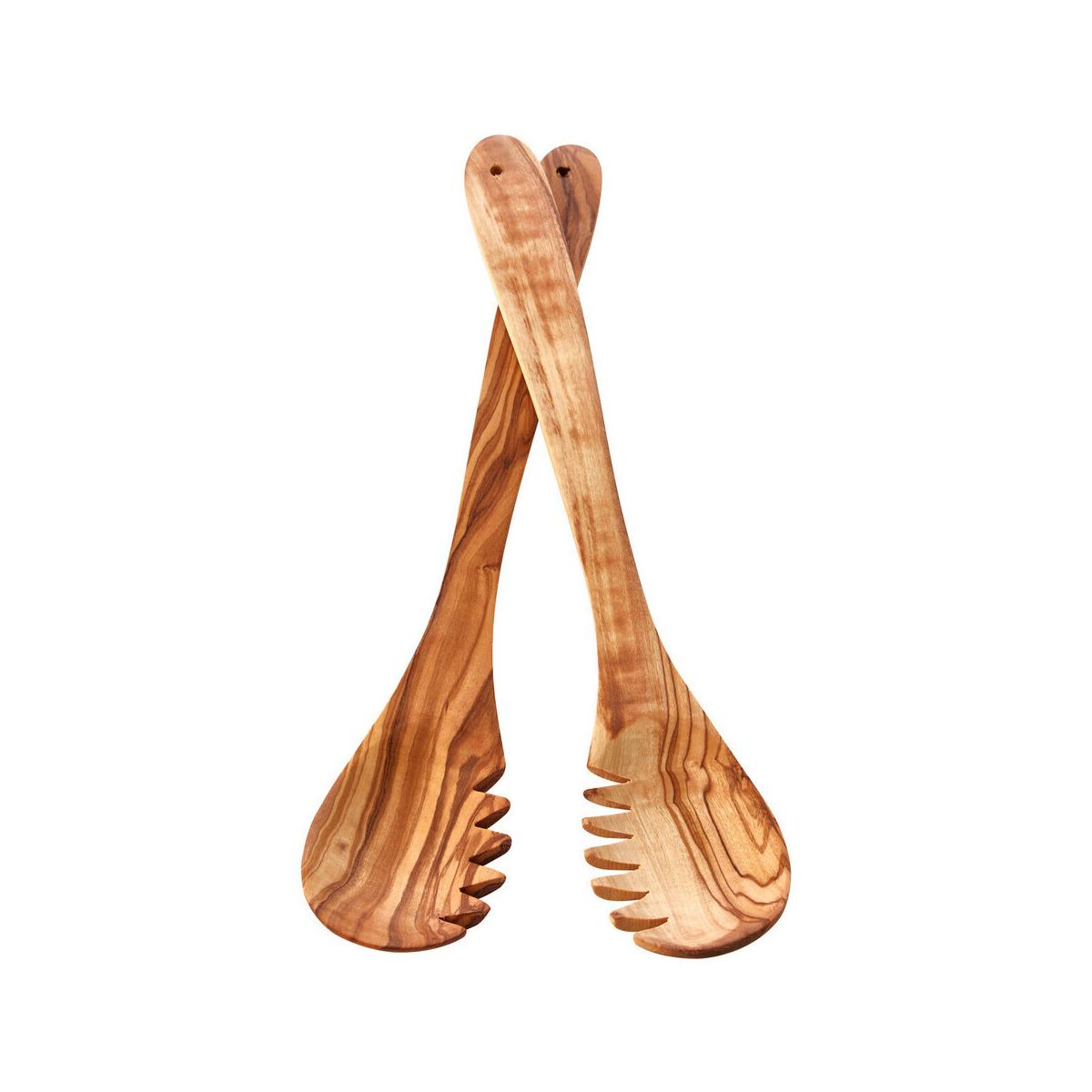 Kora Olive Wood Salad Servers