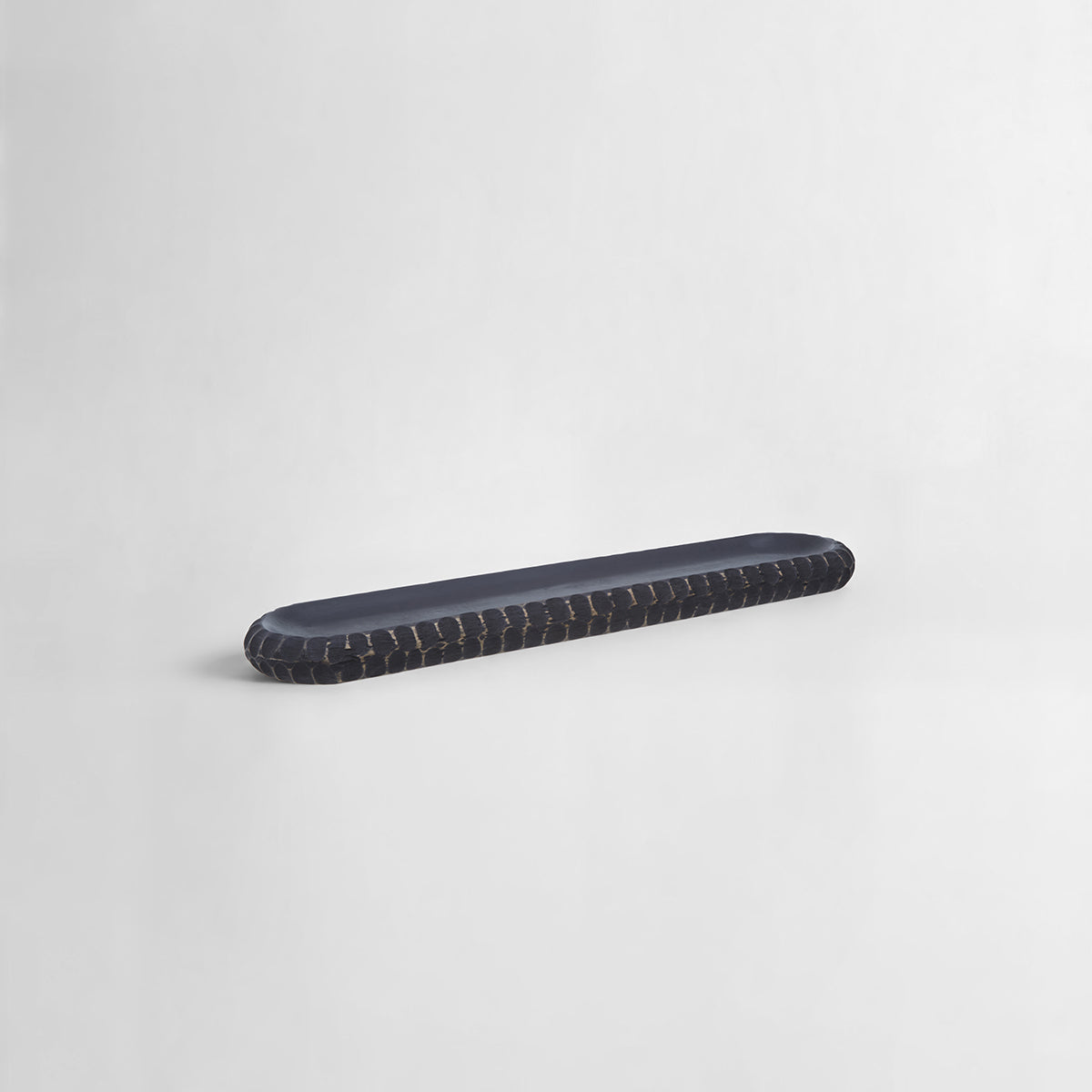 Kara Black Mango Wood Serving Dish