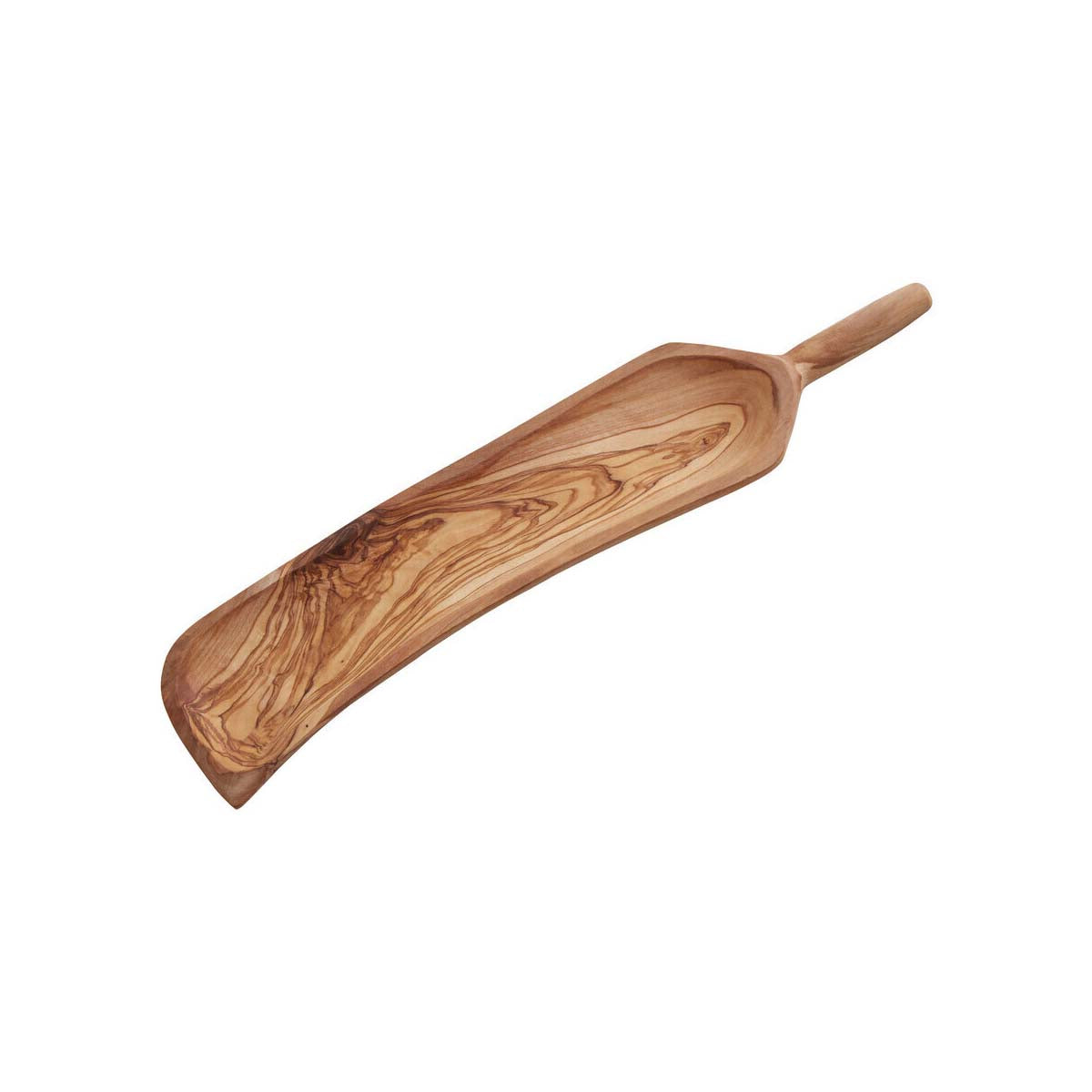 Kora Olive Wood Curved Paddle Serving Board