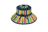 Crayons | Navy | Luxe Capri Child Hat