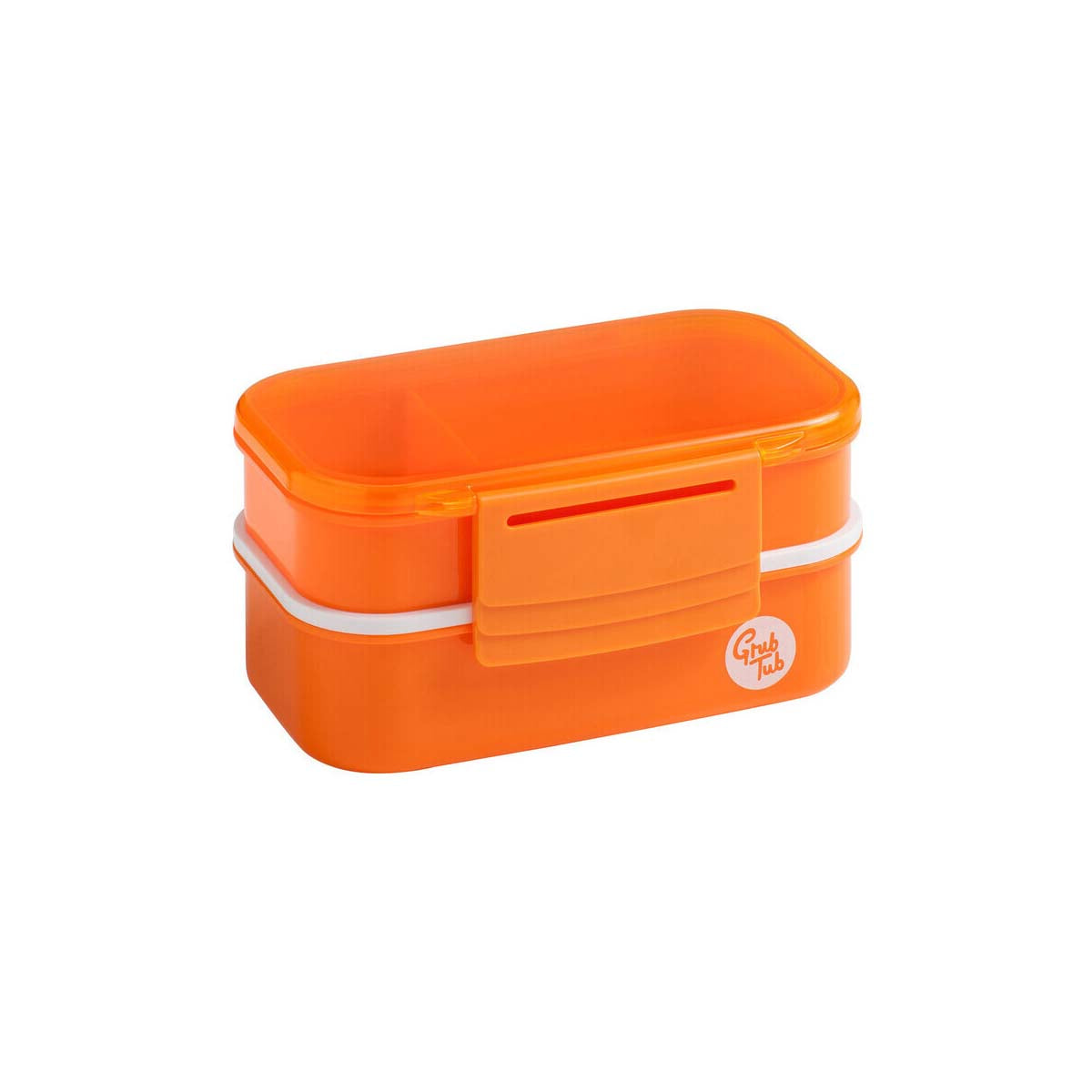 Grub Tub Orange Lunch Box