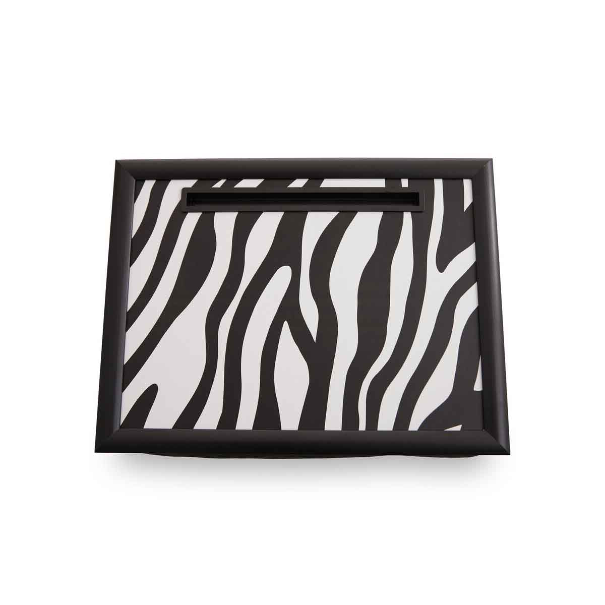 Portada Mono Zebra Lap Tray with Ipad Holder