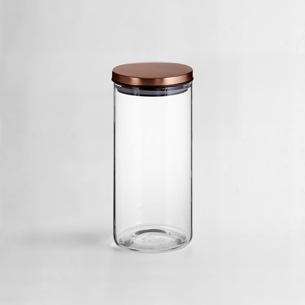 Freska Rose Gold Lid Storage Jar - 1300ml