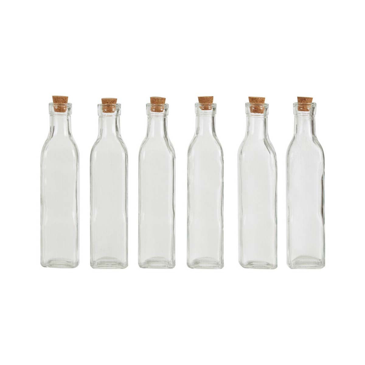 Tromso Set of 6 Glass Bottles