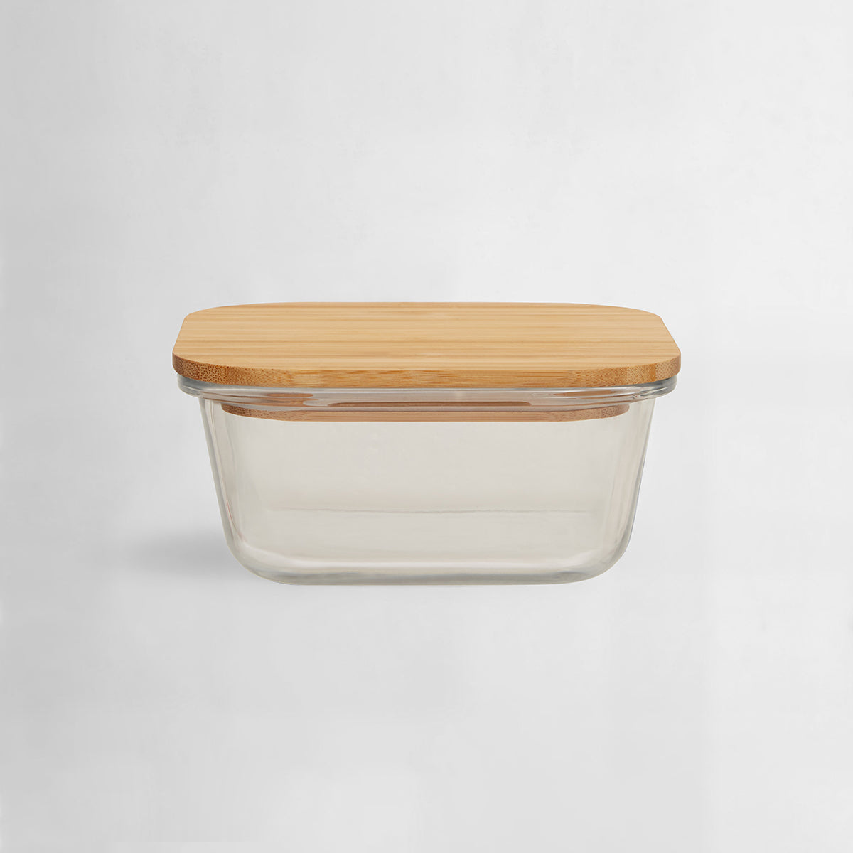 Freska 800ml Glass Container With Bamboo Lid
