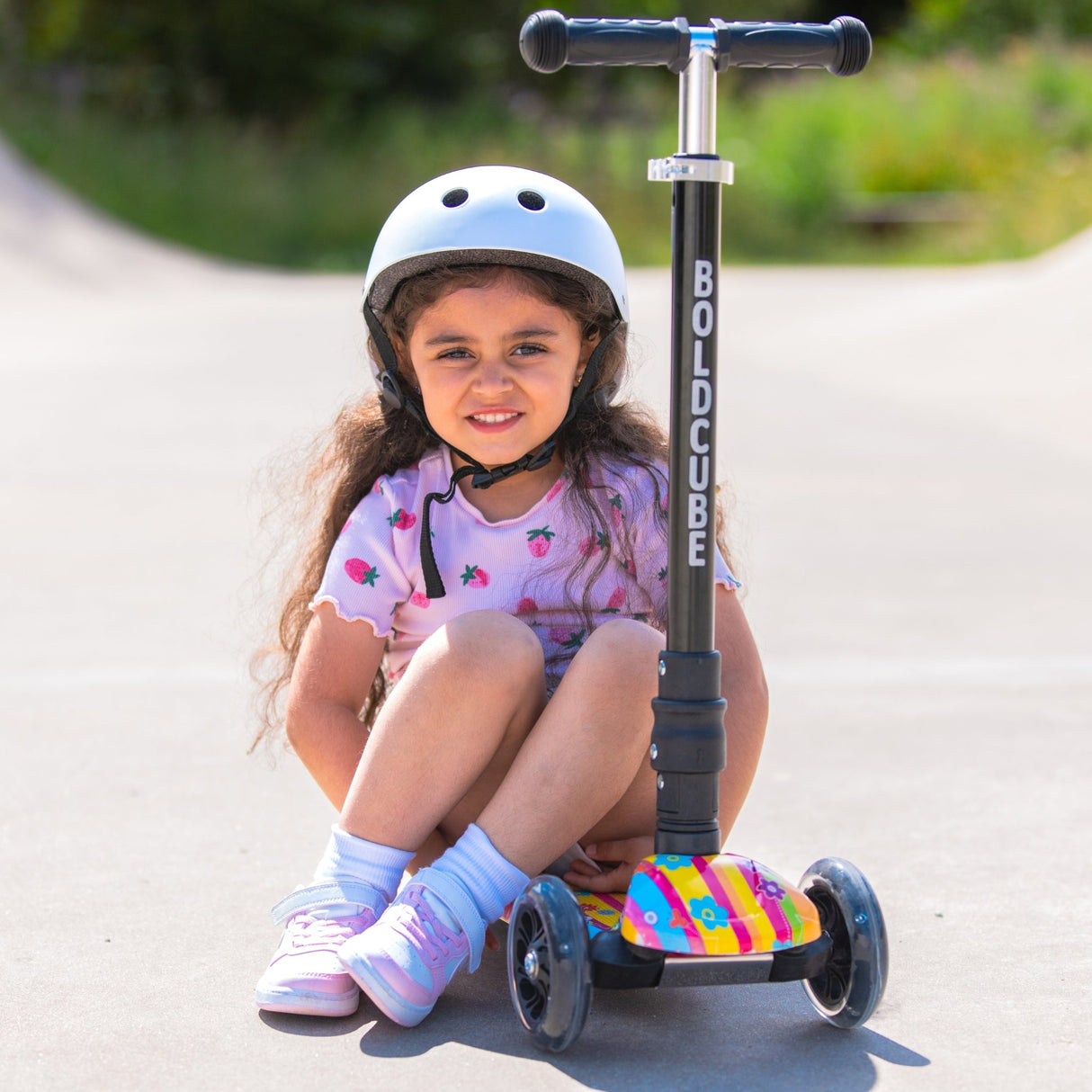 Flower Power - Big 3 Wheel Scooter