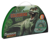 Dino Colouring Case Half Round - 51 Pcs