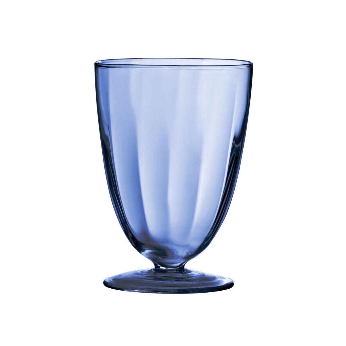 Light Blue Glass Sundae Dish