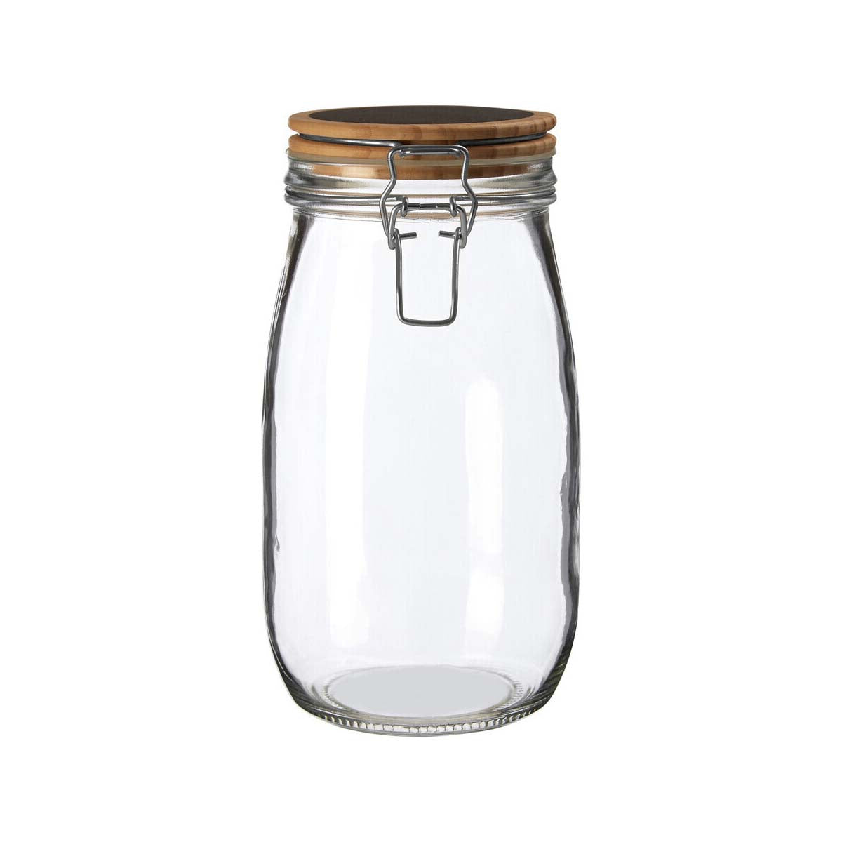 Appert Glass Storage Jar with Wooden Lid 1500 ml