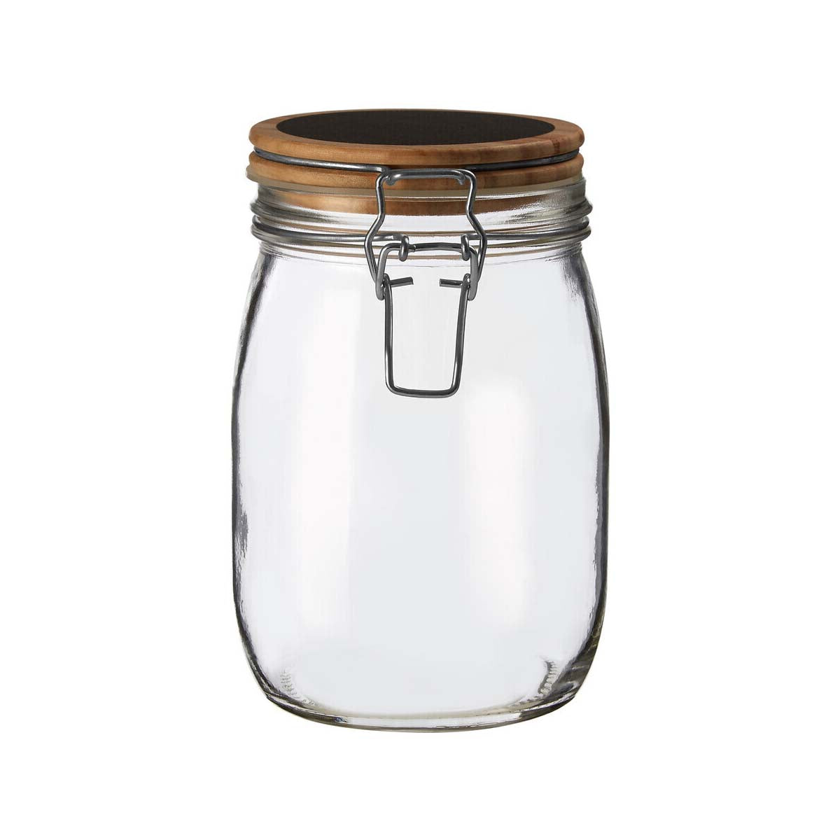 Appert Medium Storage Jar with Pine Wood Lid