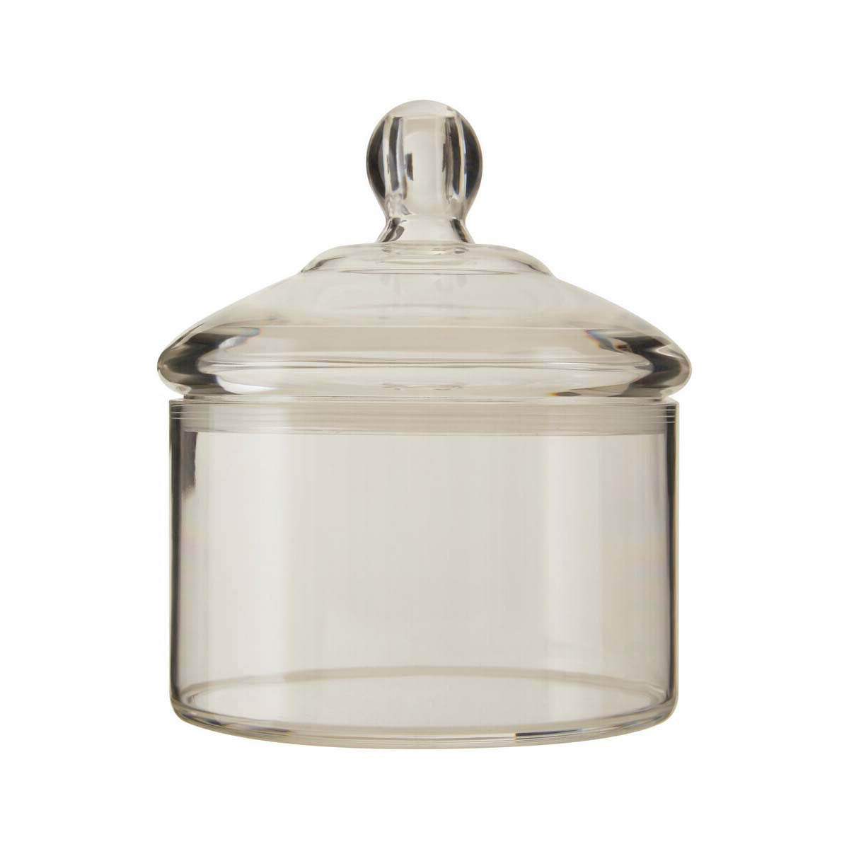 Gozo Transparent Round Jar 800 ml