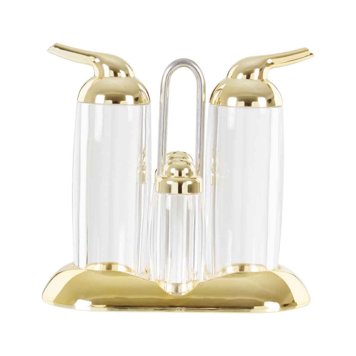 Gozo Gold 4 Piece Condiment Set