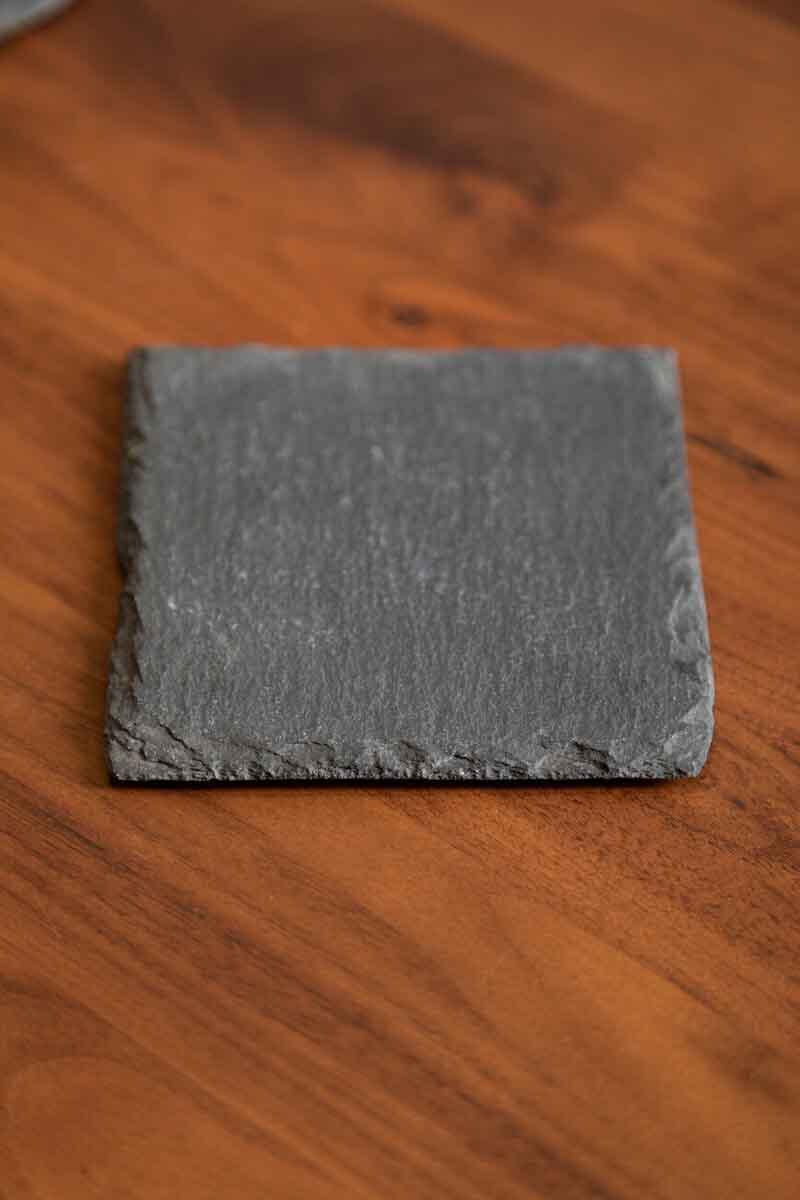 Set Of Four Slate Square Coasters