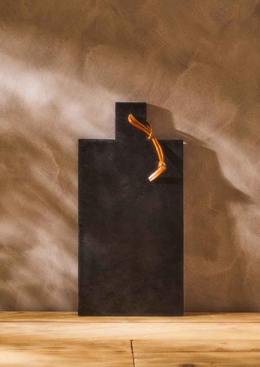 Preto Medium Slate Paddle Chopping And Serving Board