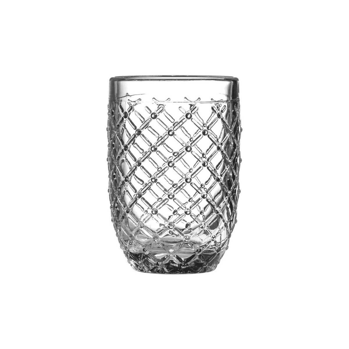 Knit Hi Ball 410ml Clear Glass
