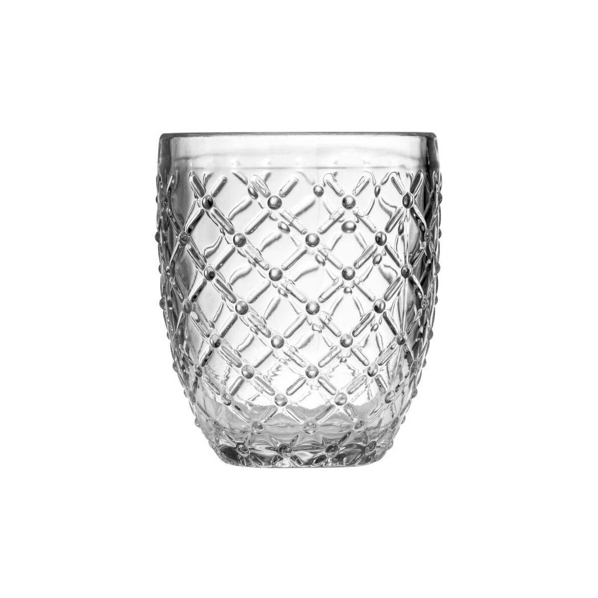 Knit Mixer 330ml Glass Tumbler