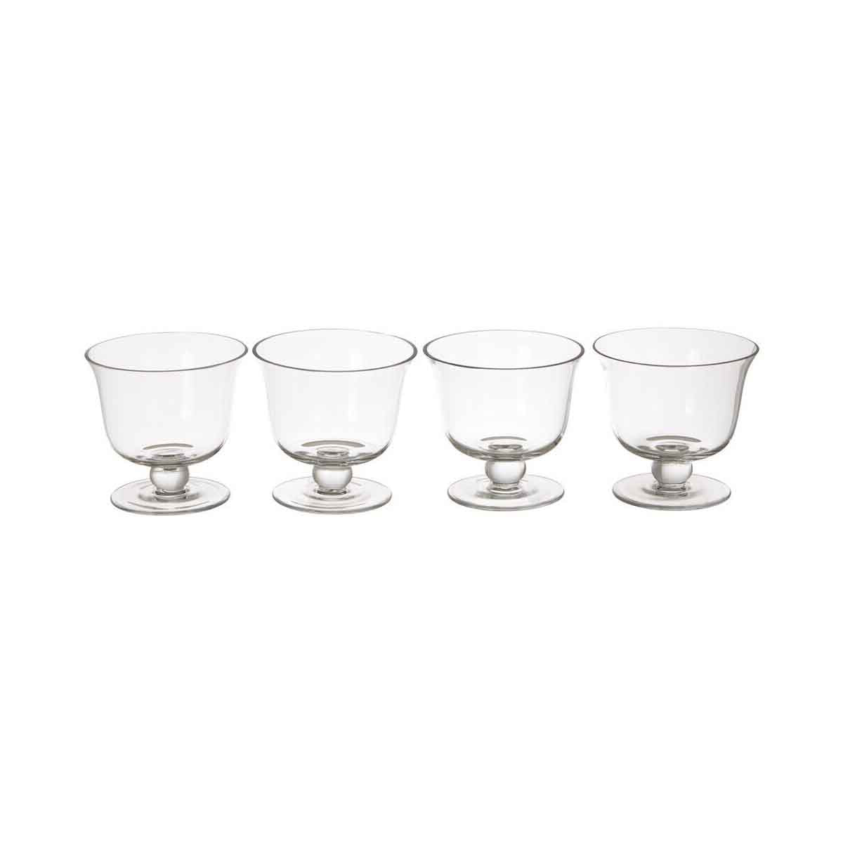 Molly Set Of 4 Glass Dessert Bowls