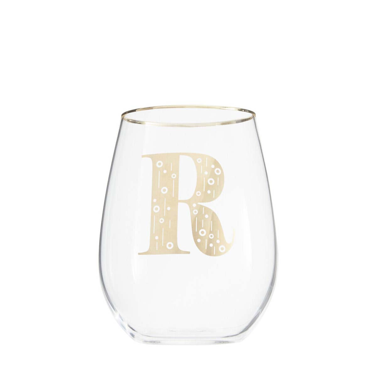 Claro Letter R Curved Tumbler